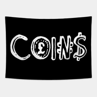 coins Tapestry