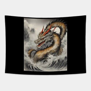 Water Dragon Tapestry