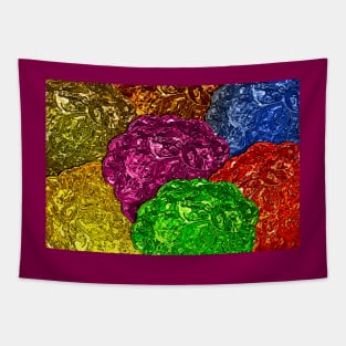 Colorful Jelly Blackberries Tapestry