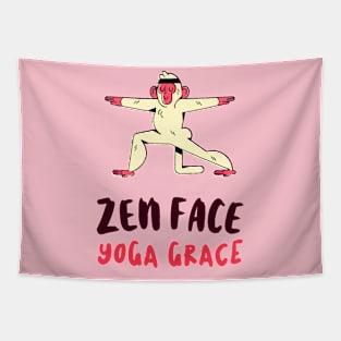 Zen Face Yoga Grace Face Yoga Tapestry