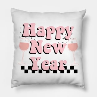 Happy new year design Pillow