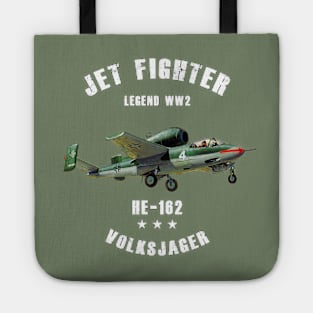 Heinkel He 162 Volksjager Military Jet Fighter Plane WW2 Tote