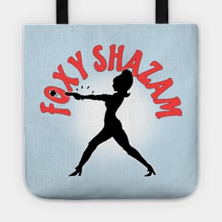 Agent Foxy Shazam Silhouette Tote