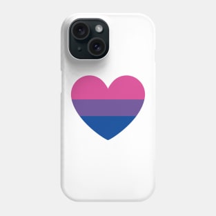 Bisexual Pride Heart Phone Case