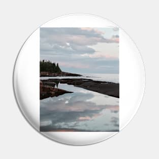 Lake Superior at Sunset Pin