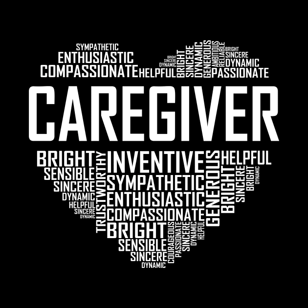 Caregiver - Heart by LetsBeginDesigns