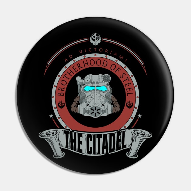 BROTHERHOOD OF STEEL (THE CITADEL) Pin by Absoluttees