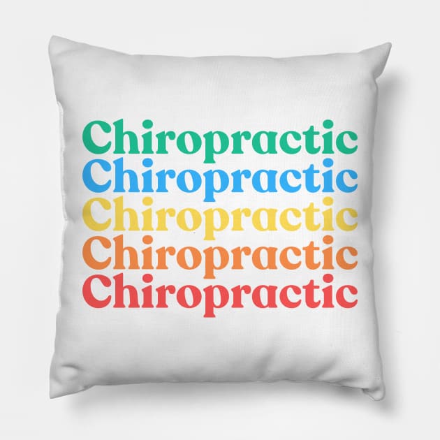 Chiropractic Pillow by HobbyAndArt