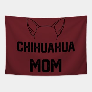 funny Chihuahua mom Tapestry