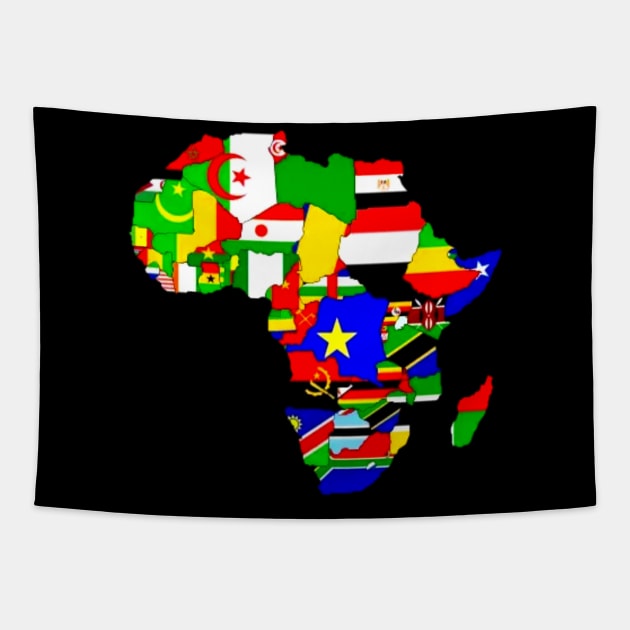 Africa Tapestry by Pieartscreation