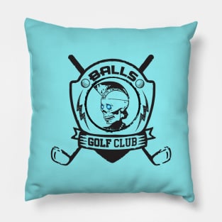 Balls Golf Club Logo Pillow