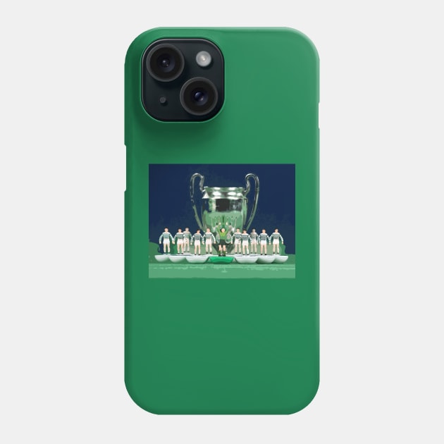 Lisbon Lions Subbuteo Celtic 67 Phone Case by vancey73