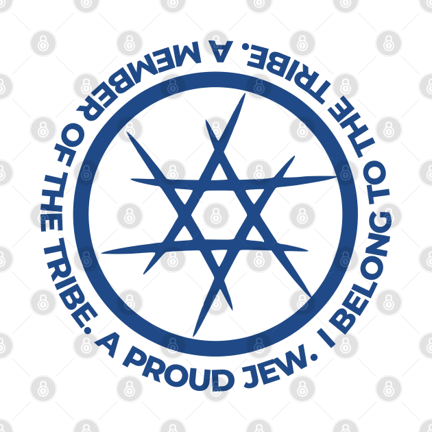 Proud Jew and Jewish: Member of the Tribe of Judah by Toozidi T Shirts