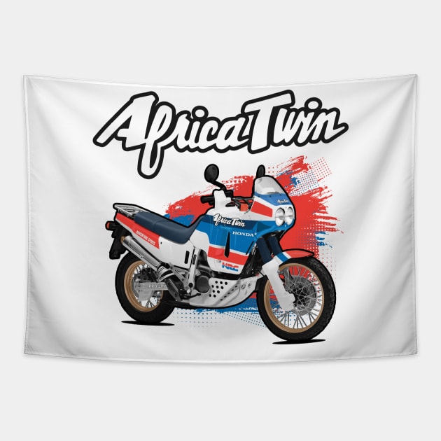 Africa Twin 750 Tapestry by Tomislav Lozić