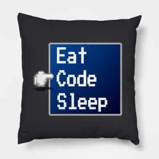 Eat Code Sleep Selection Pillow