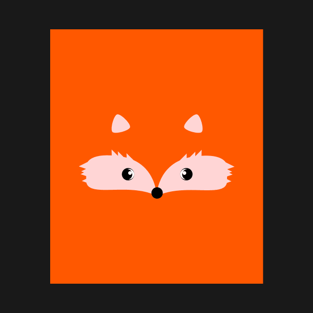 Cute fox face by cocodes