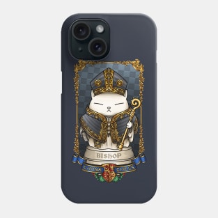 Medieval Chess Cat Bishop Phone Case