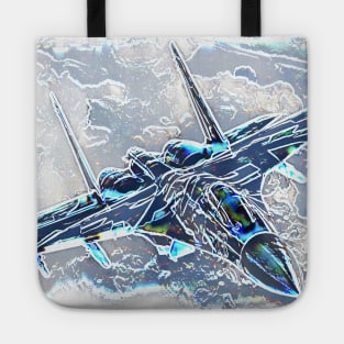 Aviation Fighter Jet ice Tote