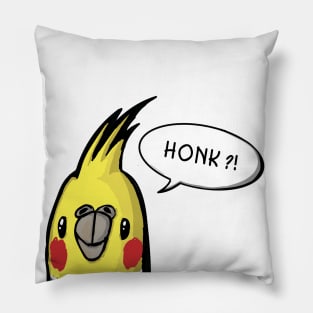 Cockatiel Honk ? Pillow