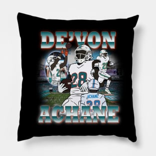 De'Von Achane Vintage Pillow