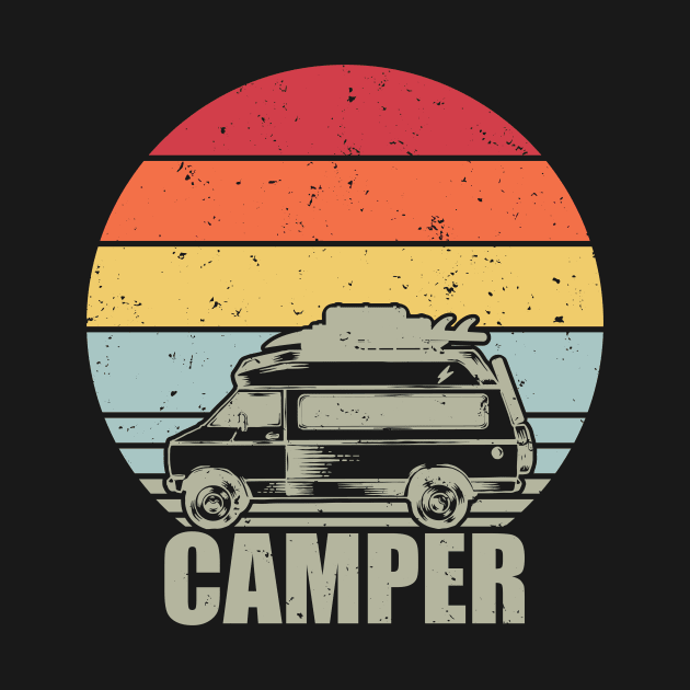 Camper Tshirt Men by avshirtnation