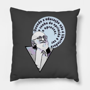 Paulo Freire Pillow