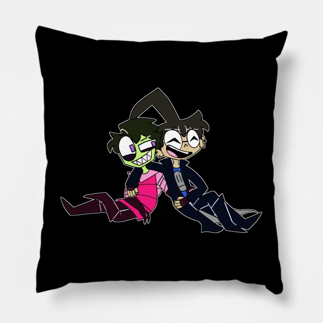 ZaDr Hug - Invader Zim Pillow by L4BRY1NTHZ1