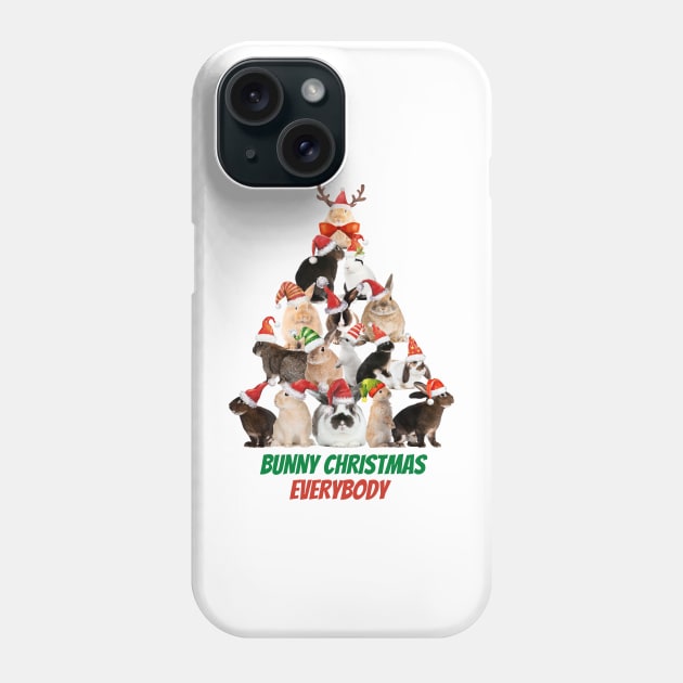 Funny Bunnies Tree Phone Case by divinoro trendy boutique