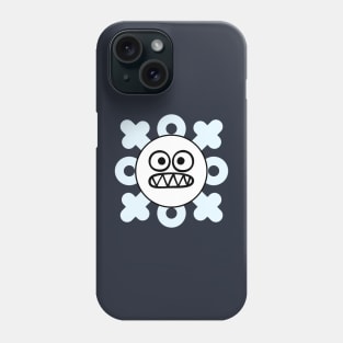 Snowflakes With Faces - Concerned Phone Case