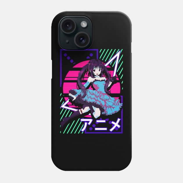 Aesthetic Vaporwave Anime Girl EDM Dance Music Phone Case by theperfectpresents