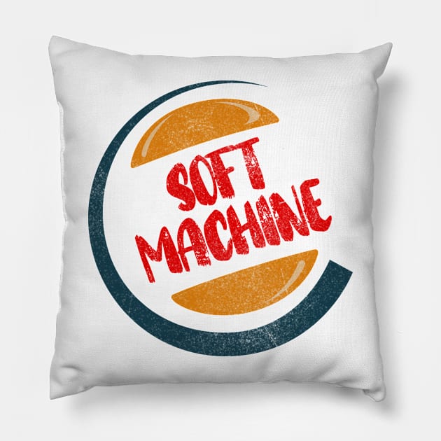 Soft Machine Pillow by Tri Logy