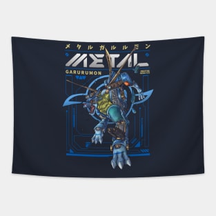 Metalgarurumon Digital Monster Tapestry