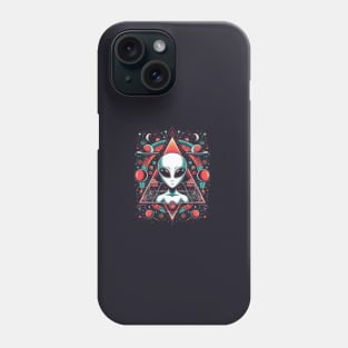 Alien artwork Phone Case