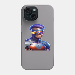 Telepathic Warrior: Controlling Enemies with Thoughts Phone Case