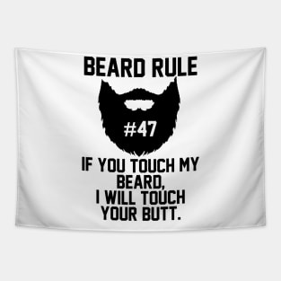 Beard Rule 47 Tapestry