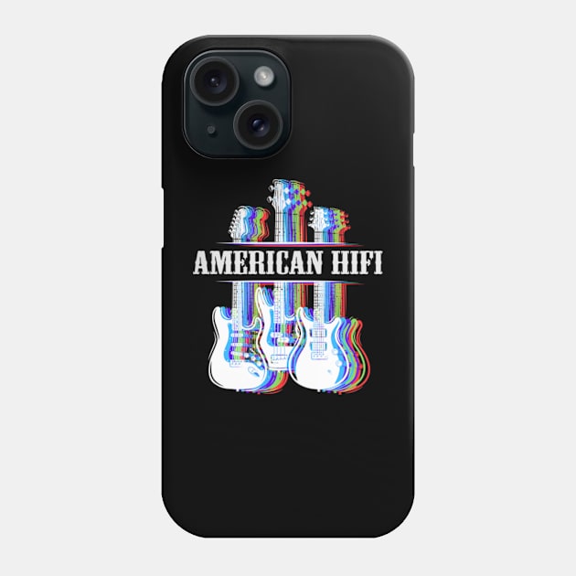 AMERICAN HIFI BAND Phone Case by xsmilexstd