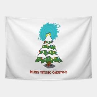 Merry Frelling Christmas DRD Tapestry