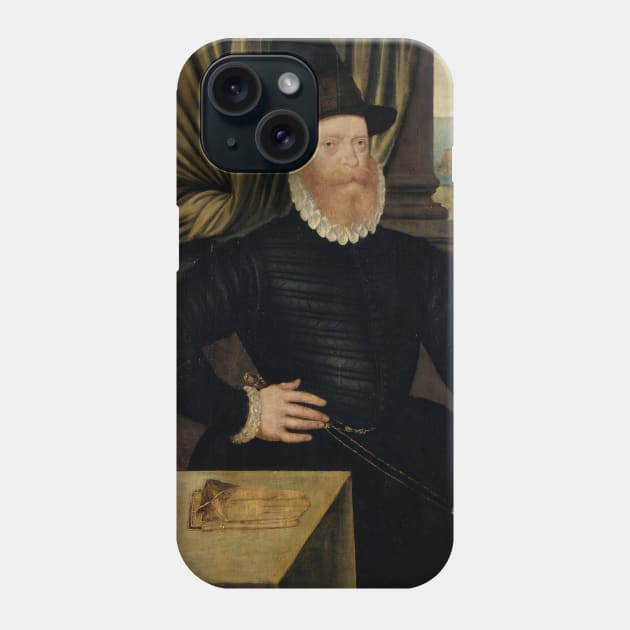 James Douglas, 4th Earl of Morton, about 1516 - 1581. Regent of Scotland by Arnold Bronckorst Phone Case by Classic Art Stall