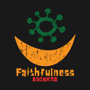 Faithfulness | Adinkra Symbol | Afrocentric Symbol T-Shirt