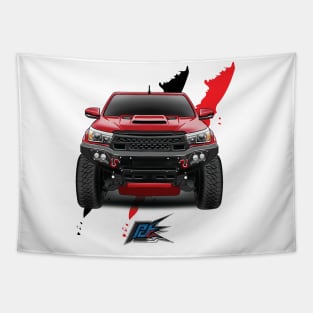 toyota hilux sw4 red Tapestry