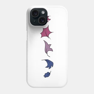 Heartstopper leaves Line - bi pride Phone Case