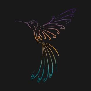 Gradient Hummingbird T-Shirt