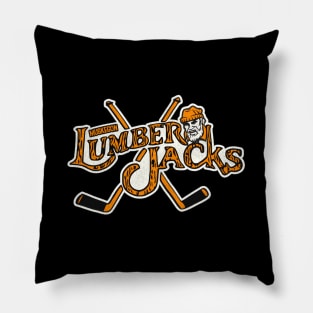 Muskegon Lumberjacks Hockey Team Pillow