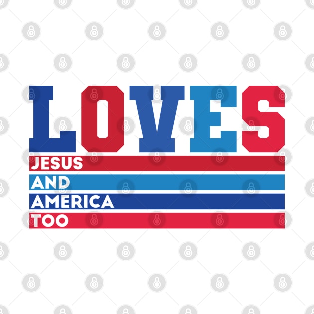 Adores Christ and the USA too by SweetLog