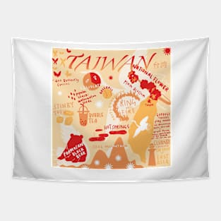 Taiwan Facts Tapestry