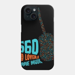 Old Lover's Hippie Music- Guitare Phone Case