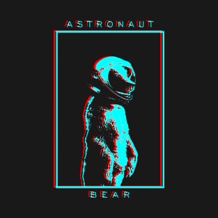 Astronaut Bear 3D T-Shirt