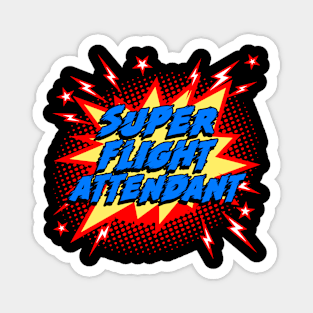 Super Flight Attendant Magnet