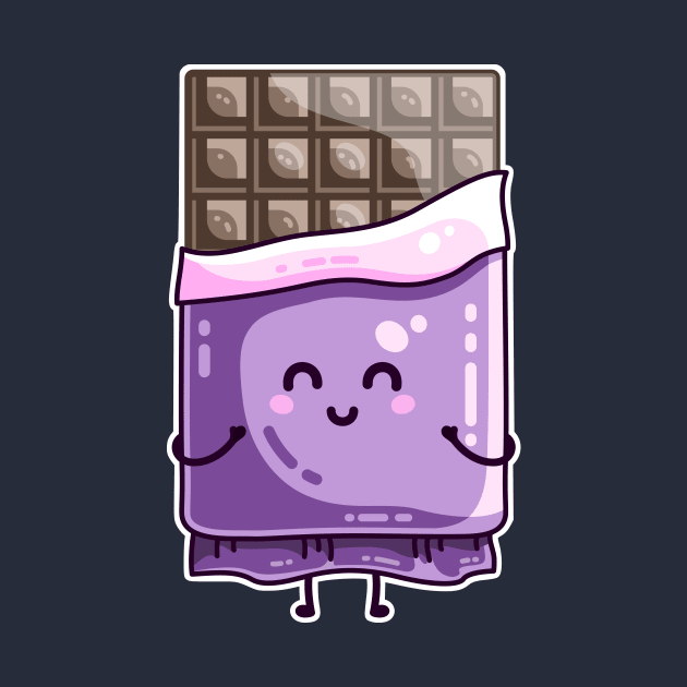 Kawaii Cute Chocolate Bar by freeves