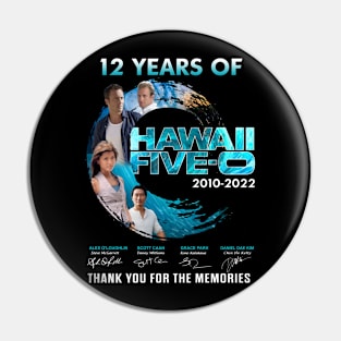 12 Years Hawaii Five-0 Tv Series Thank You Pin